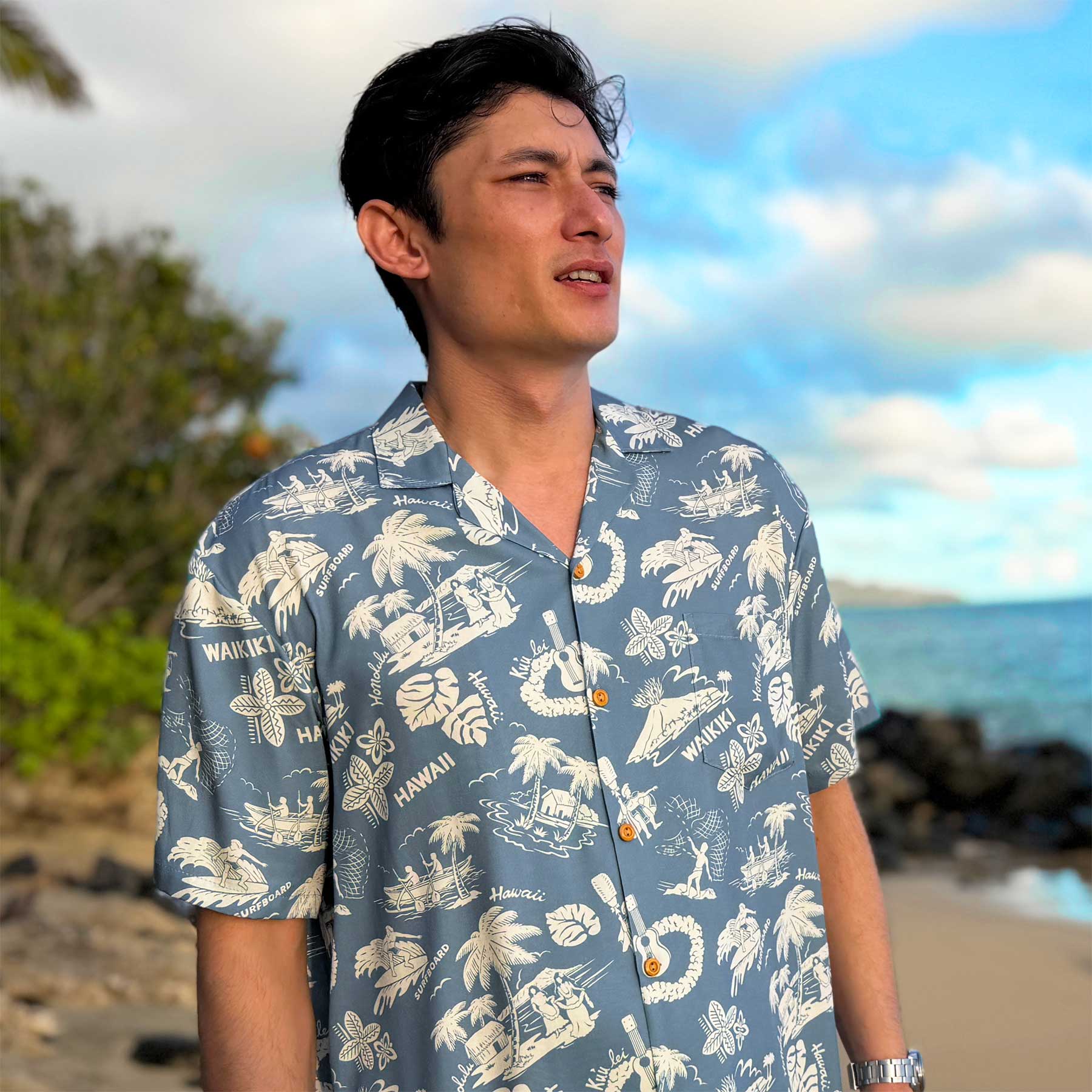 Aloha Nostalgia - Bay Blue - Image 3