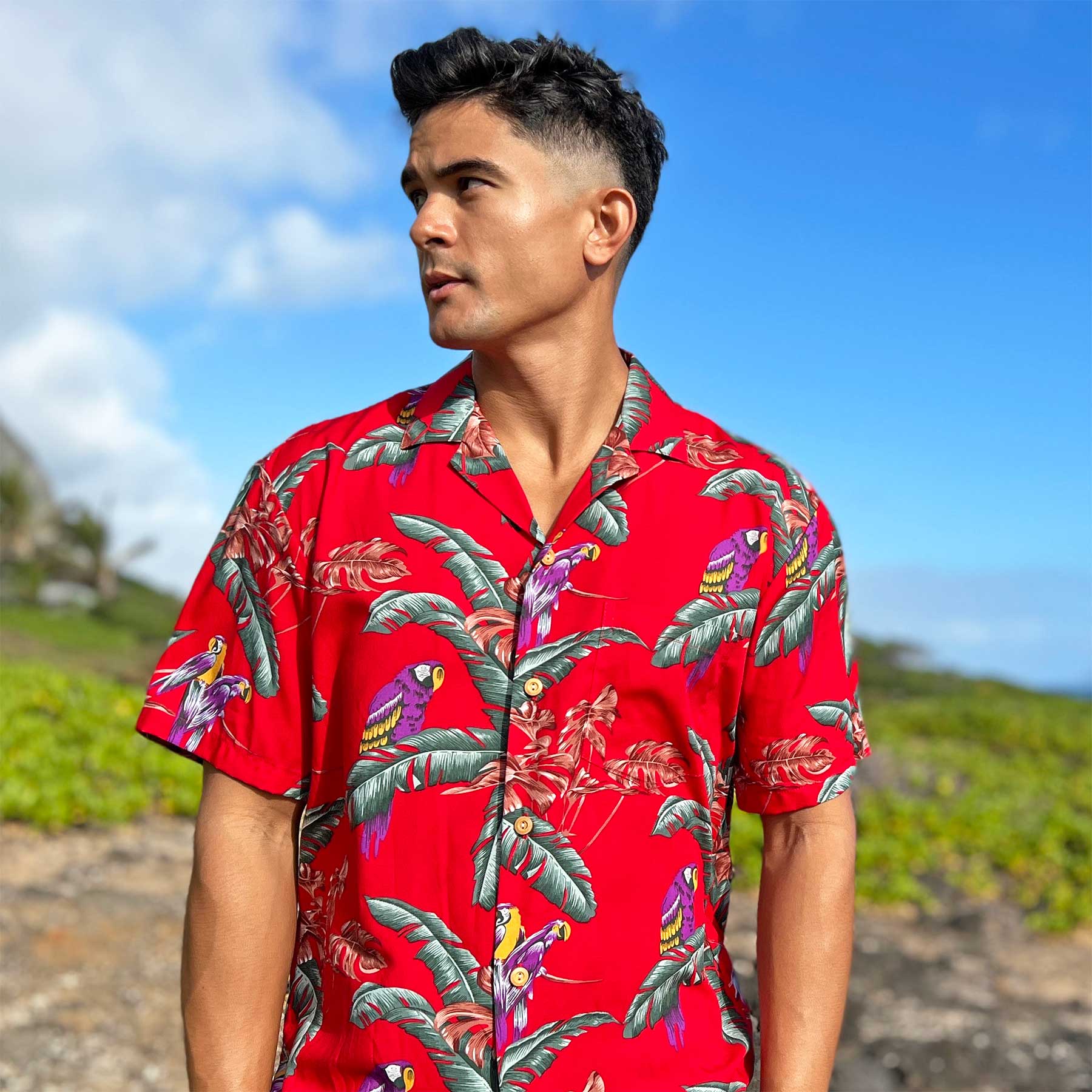 Jungle Bird - Red - Image 3